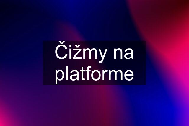 Čižmy na platforme