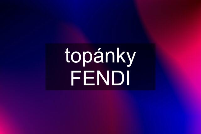 topánky FENDI