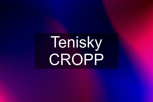 Tenisky CROPP