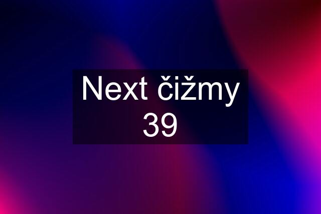 Next čižmy 39