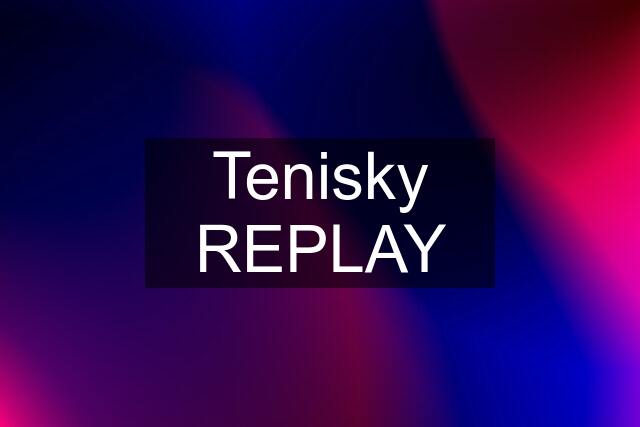 Tenisky REPLAY