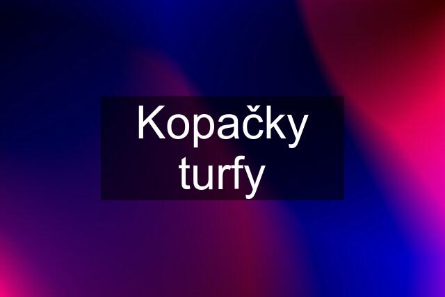 Kopačky turfy