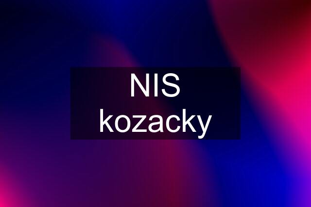 NIS kozacky