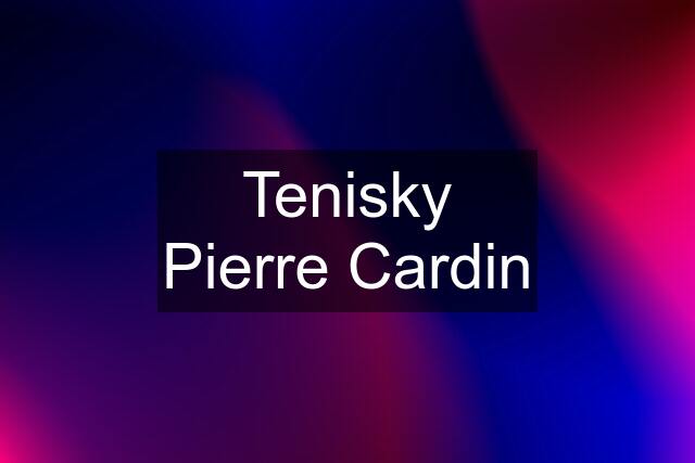 Tenisky Pierre Cardin