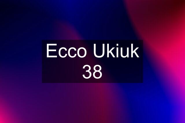 Ecco Ukiuk 38