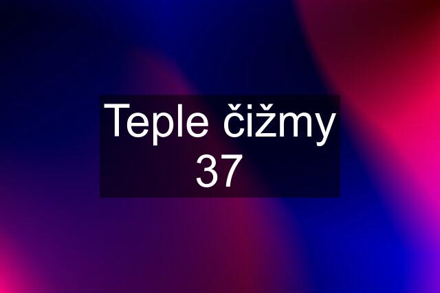 Teple čižmy 37