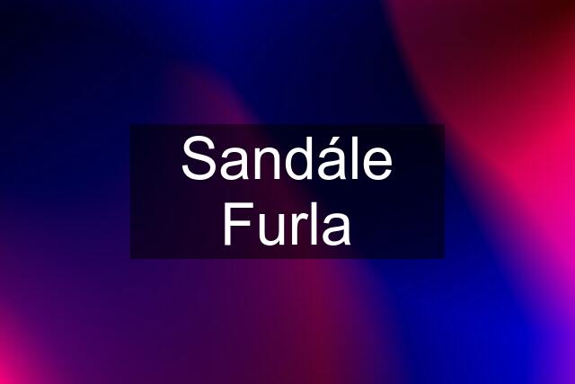 Sandále Furla