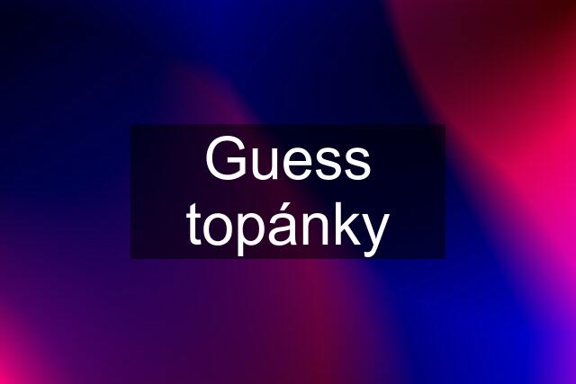 Guess topánky