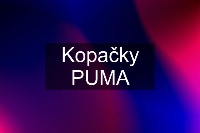 Kopačky PUMA