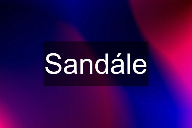 Sandále