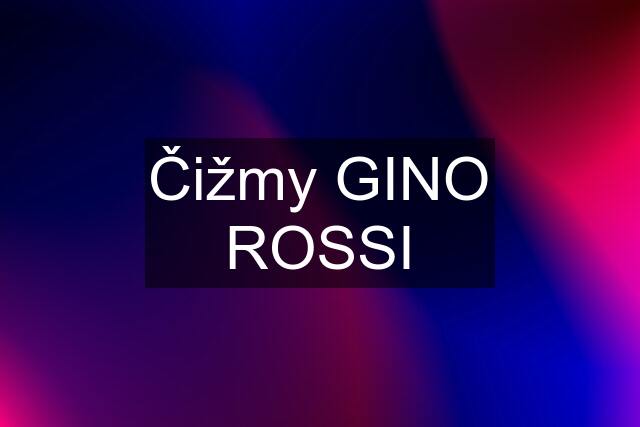 Čižmy GINO ROSSI