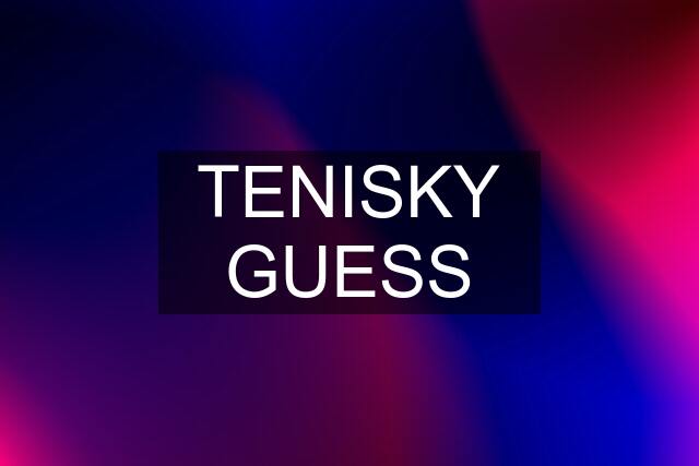 TENISKY GUESS