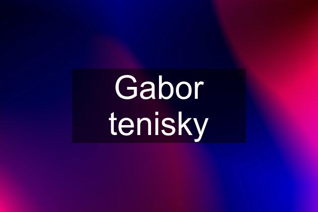 Gabor tenisky