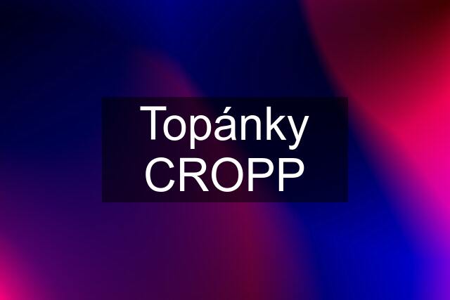 Topánky CROPP