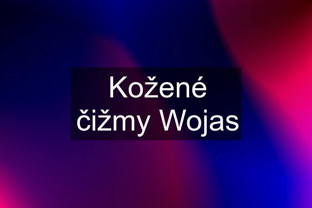 Kožené čižmy Wojas