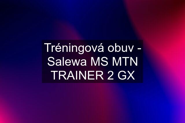 Tréningová obuv - Salewa MS MTN TRAINER 2 GX