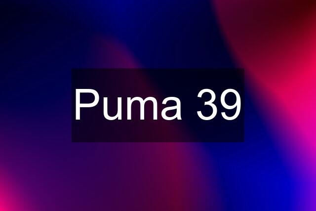 Puma 39