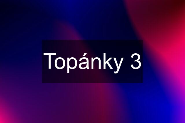 Topánky 3