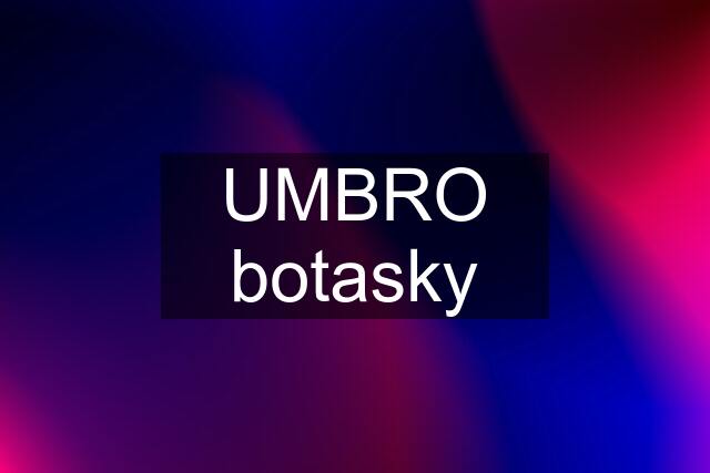 UMBRO botasky