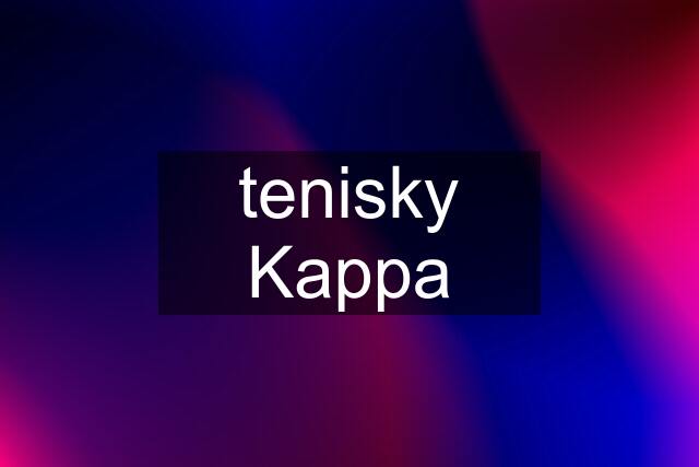 tenisky Kappa