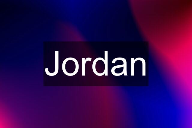 Jordan