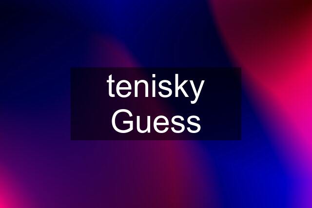 tenisky Guess