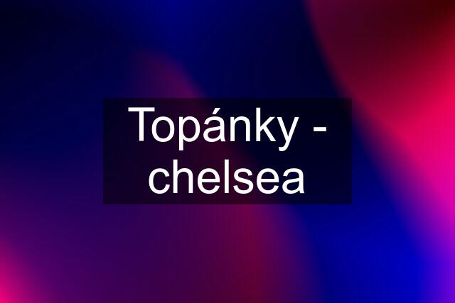 Topánky - chelsea