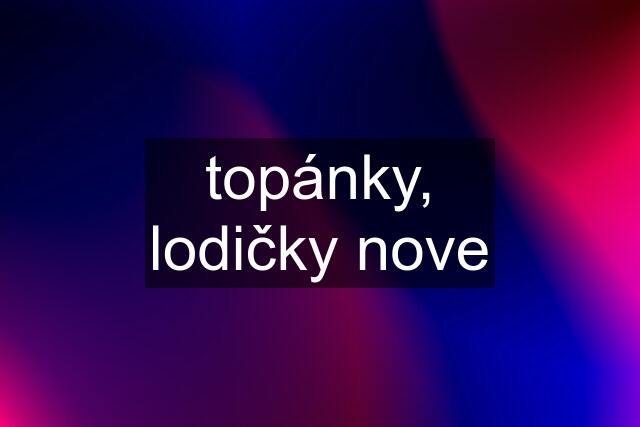 topánky, lodičky nove