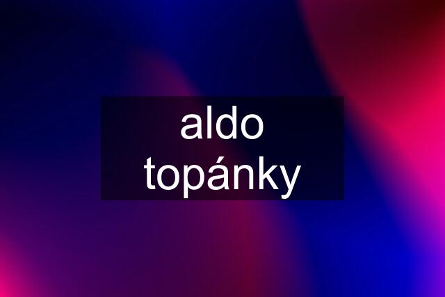 aldo topánky