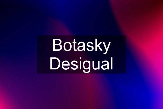 Botasky Desigual