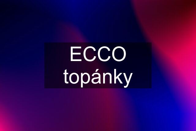 ECCO topánky