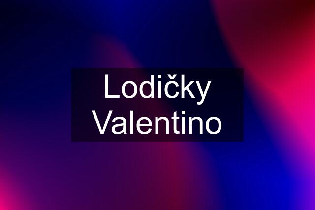 Lodičky Valentino