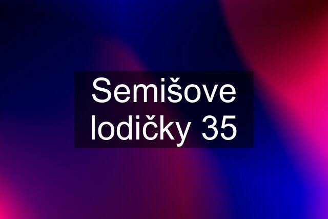 Semišove lodičky 35