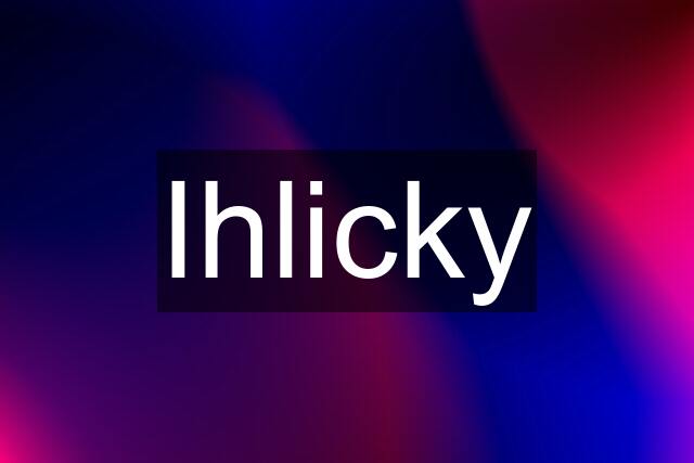 Ihlicky