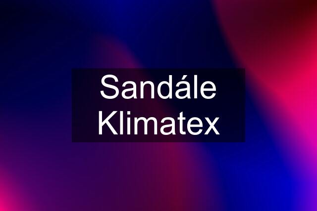 Sandále Klimatex