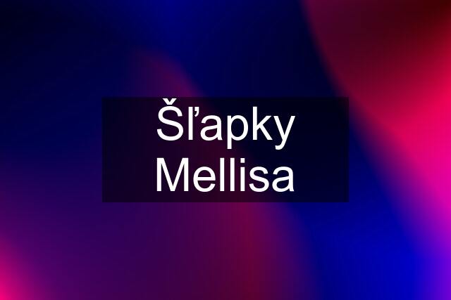 Šľapky Mellisa