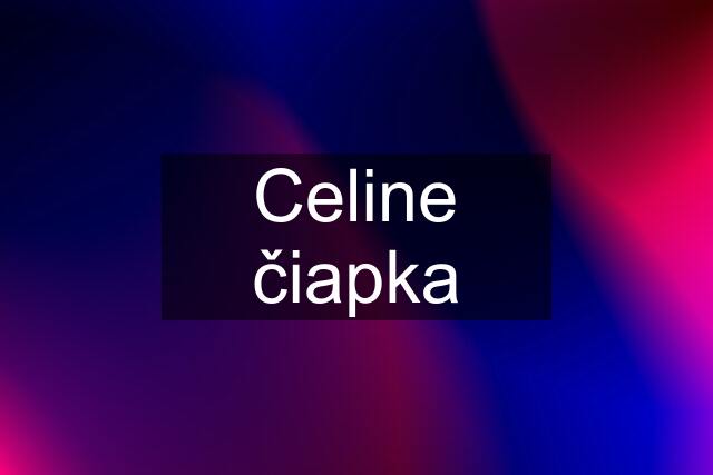 Celine čiapka