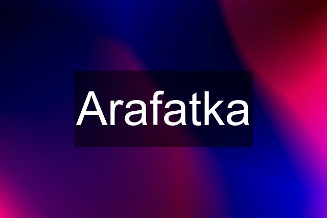 Arafatka