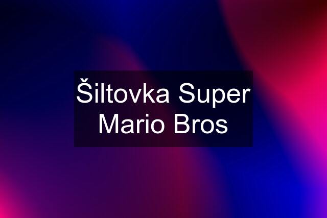 Šiltovka Super Mario Bros