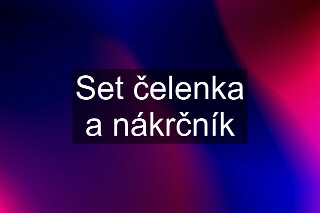 Set čelenka a nákrčník