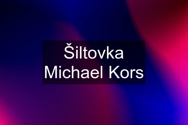 Šiltovka Michael Kors