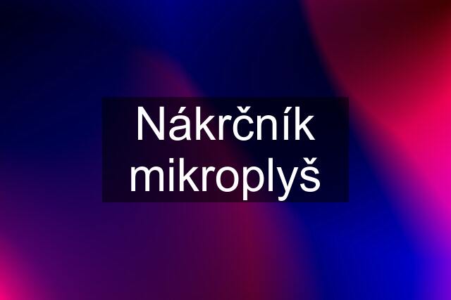 Nákrčník mikroplyš