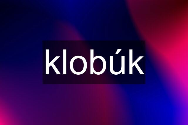 klobúk