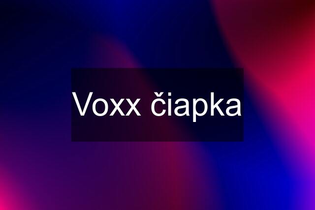 Voxx čiapka