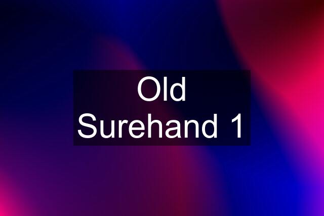 Old Surehand 1