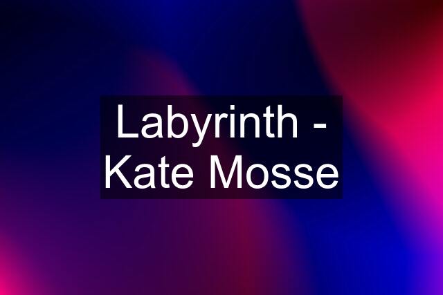 Labyrinth - Kate Mosse