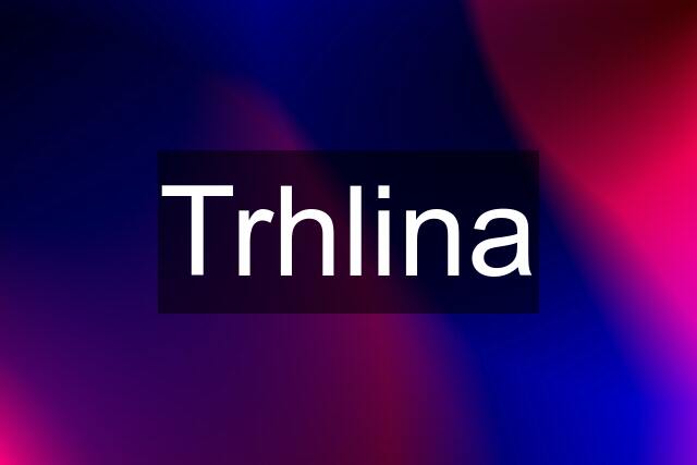 Trhlina