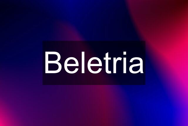 Beletria