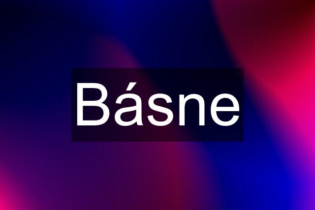 Básne