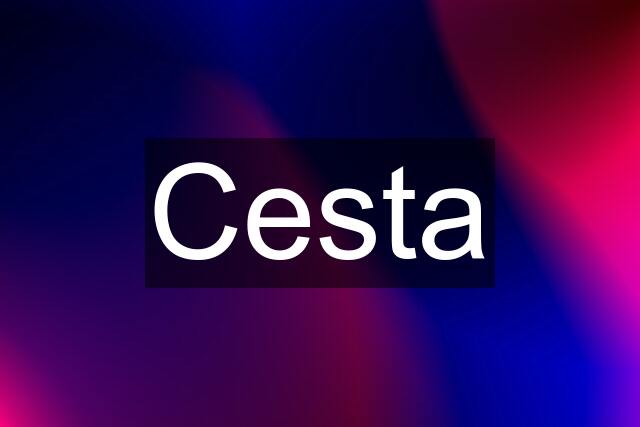 Cesta